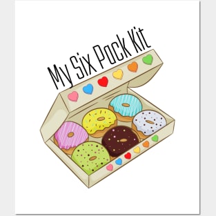 My Six Packs Donut Kit Posters and Art